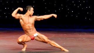 Crazy Matt Ogus Posing Routine Backwards