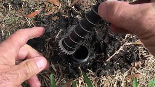 How To Fix A Sticky Pop up Sprinkler