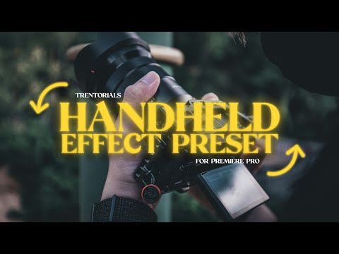 How To Fake Handheld Footage In Premiere Pro! (Downloadable preset)