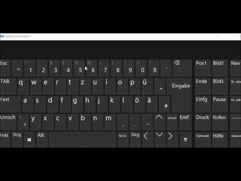 Die Sonderzeichen auf der Computer-Tastatur