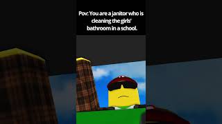 Janitor 🙂#short #shorts #roblox #memes #kamguyza