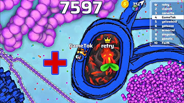 Snake Io🐍 Excavation Crewmate Vs Asmodeus + Ube Snake Epic SnakeIo Gameplay