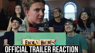 ENOLA HOLMES | Netflix Trailer REACTION  || MaJeliv Reactions || Will Enola Outwit Sherlock Holmes?