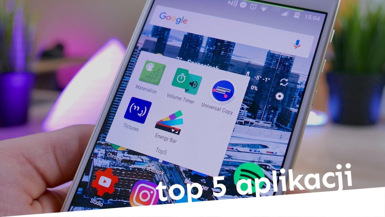 Top 5 aplikacji na Androida - Grudzień 2016 - YouTube