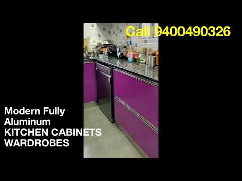 L&T RAINTREE BOULEVARD - LOW BUDGET KITCHEN INTERIOR WORKS..Call - 9400490326- BALCONY GLASS Sliding