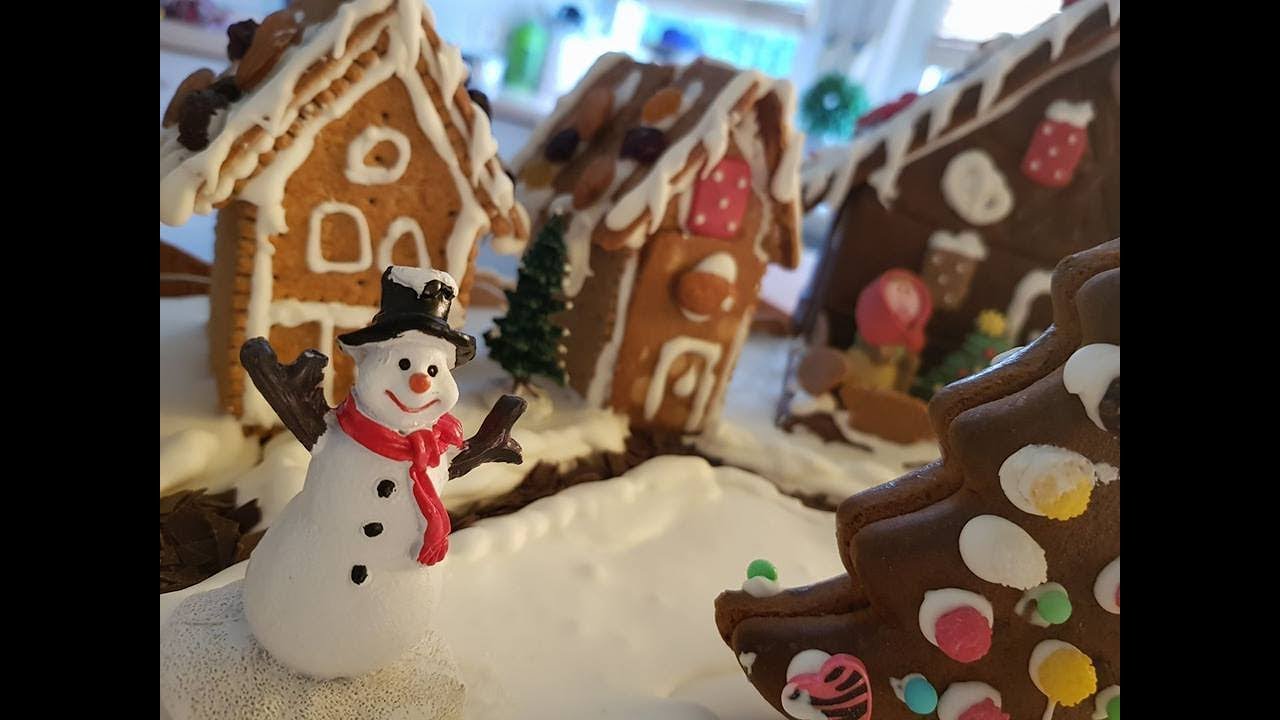 Lebkuchenhaus selber machen DIY Rezept Spekulatiushaus ...