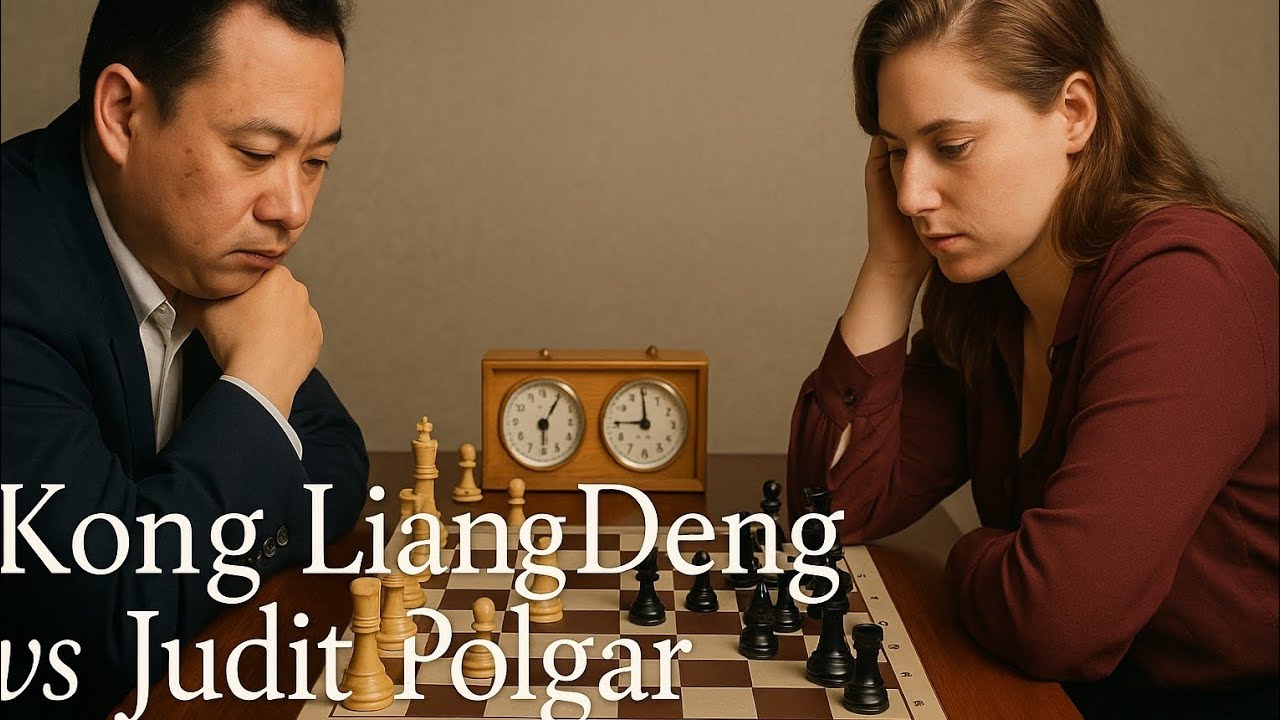 Judit Polgar vs Kong Liang Deng ◉ It (Open) Kona USA 1998 | Brilliant Endgame