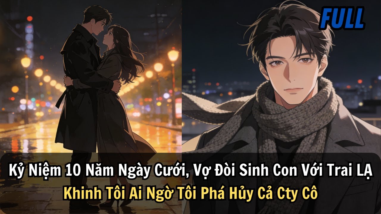 FULL | Kỷ Niệm 10 Năm Ngày Cưới, Vợ Đòi Sinh Con Với Trai LẠ. Chê Tôi Ai Ngờ Tôi Phá Hủy Cả Cty Cô