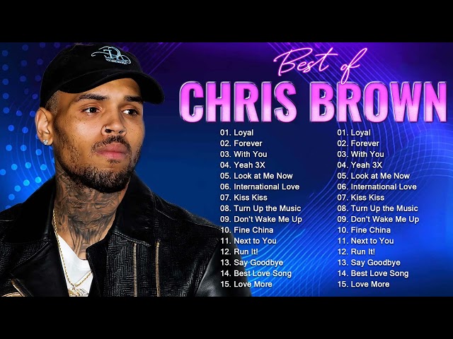 ChrisBrown Greatest Hits Full Album 2023 - ChrisBrown Best Songs Playlist 2023 class=