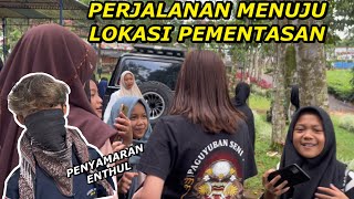 PENONTON LUAR BIASA!! PENYAMARAN ENTHUL SAMPE RELA LEPAS SANDAL