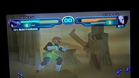 Dragon Ball Z Budokai(Gamecube)- Gt.Saiyaman vs Android 17