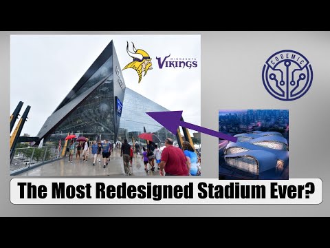 Video: A.S. Bank Beli Hak Naming Untuk Minnesota Vikings Stadium Untuk $ 220 Juta