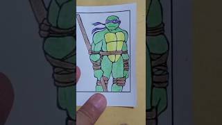 Teenage Mutant Ninja Turtle - Donatello #colouring #tmnt #donatello