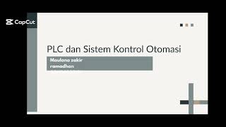 TOPIK 10 PLC DAN sistem kontrol otomatis