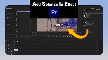 How to Add Solarize In Effect on Premiere Pro [NEW]