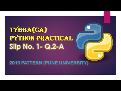 TYBBA(CA) Python Practical, Slip No. 1- Q.2-A) To accept n numbers in list & remove duplicates.
