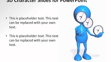 CrystalGraphics 3D Character Slides for PowerPoint - Juggling Time