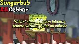 Süngerbob   Ali Cabbar Resimi