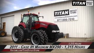 Case IH Magnum MX290-1324 hrs, 380R54, F&R Dls, Creeper Tractor Sold on ELS!
