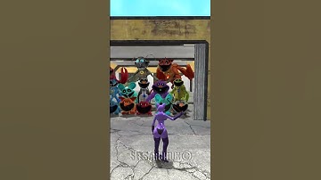 WHICH TEAM IS BETTER ? INSIDE OUT 2 FORGOTTEN SMILING CRITTERS ZOOCHOSIS MUTANTS ZOONOMALY in Gmod !