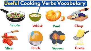 Cooking Verbs In English | Cooking Verbs Vocabulary | English Vocabulary