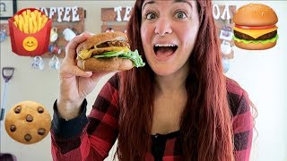 WHAT I EAT IN A DAY | SNOW DAY VLOG