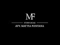 Mattia Fontana - Avvocato Penalista a Roma