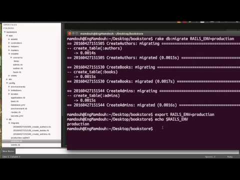 Rails Migration # 13 | Setting RAILS_ENV Environment With Migration