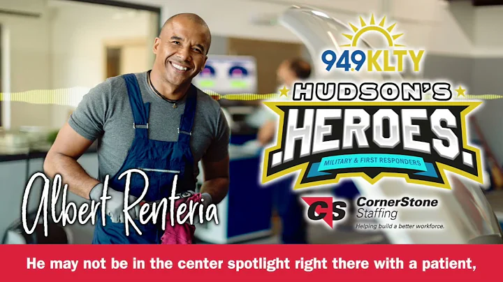 Albert Renteria is one of 94.9 KLTY's Hudson's Her...