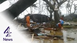 Cyclone Pam devastates Pacific islands of Vanuatu | Channel 4 News