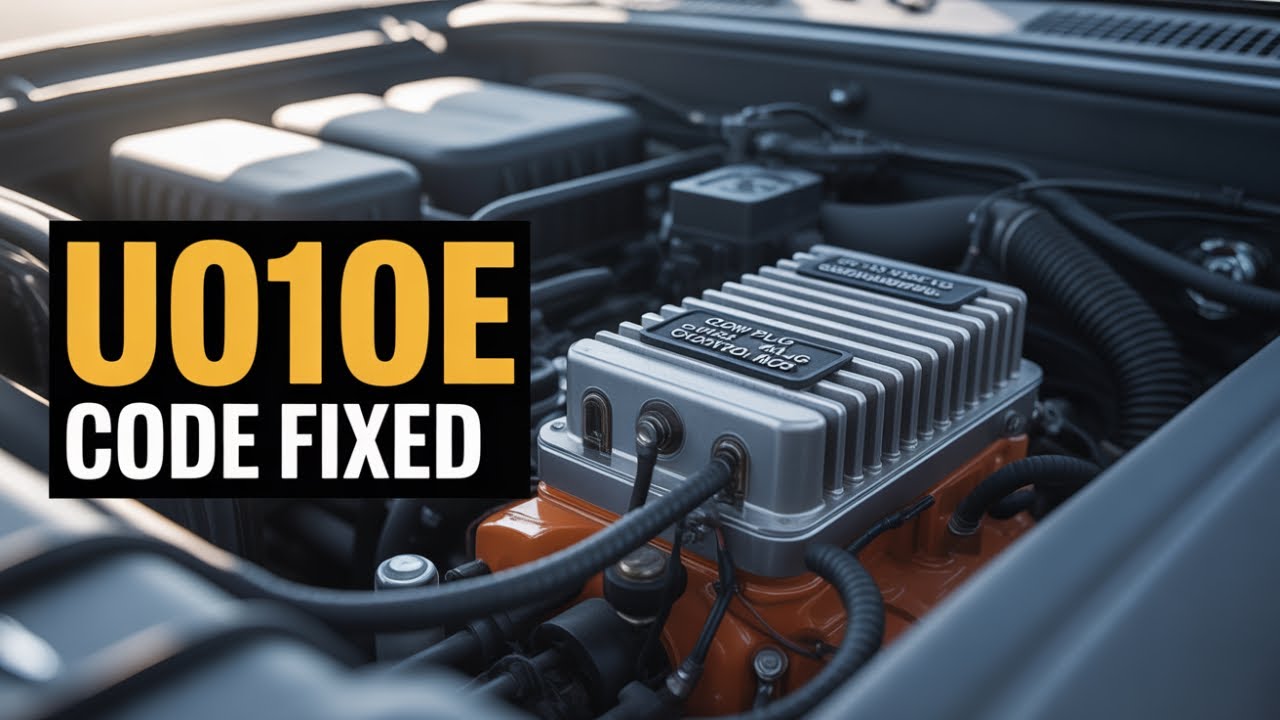 U010E – Lost Communication With Glow Plug Module – RAM-Only Fault Code | CodeMechanic