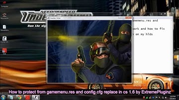 how to protect from gamemenu.res and config.cfg replace in cs 1.6 [ExtremePluginz]