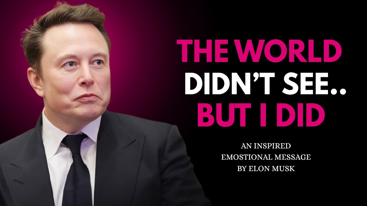 The Invisible Power of a Gentle Soul | Watch Closely | AN INSPIRED EMOSTIONAL MESSAGE BY ELON MUSK