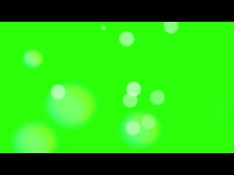Bubbles Green Screen