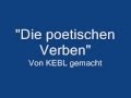 Die poetischen Verben