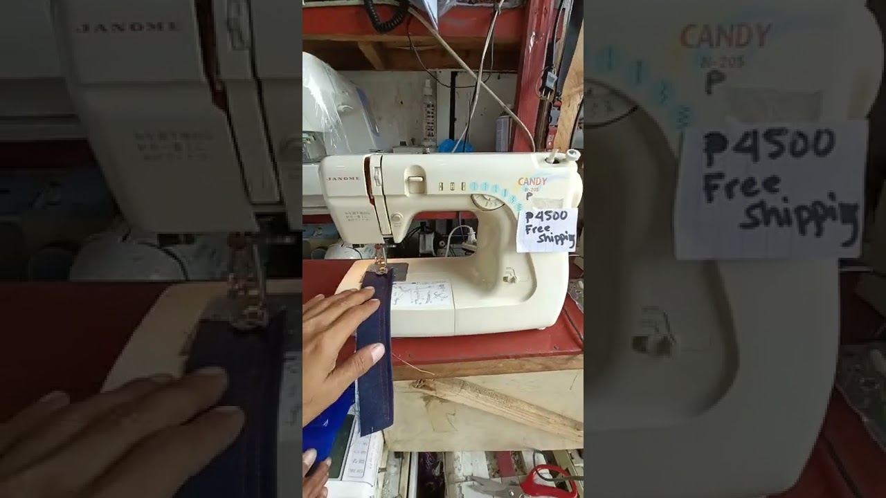 Janome brand👉 model--- Candy 205. - YouTube Janome brand👉 model--- Candy 205. - YouTube