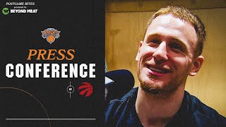 Donte DiVincenzo | New York Knicks Postgame Press Conference | March 27th, 2024