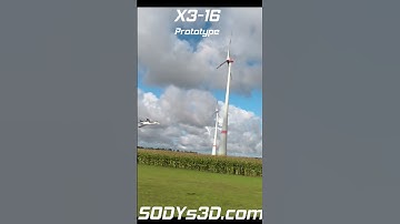 X3-16 50mm EDF First Prototype