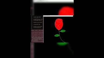Red Rose with Python Turtle#PythonTurtle#RedRoseCode#CodingArt#CreativeCoding#CodeArt#shorts