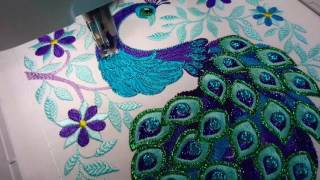 Machine Embroidery Design Royal Peacock by Royal Present Embroidery BYU NOW - https://royal-present.com/Machine-Embroidery-Design-Royal-Peacock-p80849939.