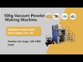 How to Produce High-Quality Metal Powder with CDOCAST's 10KG Vacuum Powder Making Machine