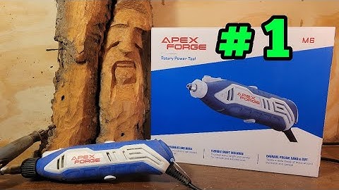 Testing out the Apex Forge rotory tool.