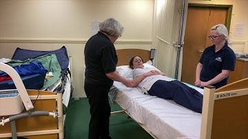 Moving   Handling   Using a Hoist 2