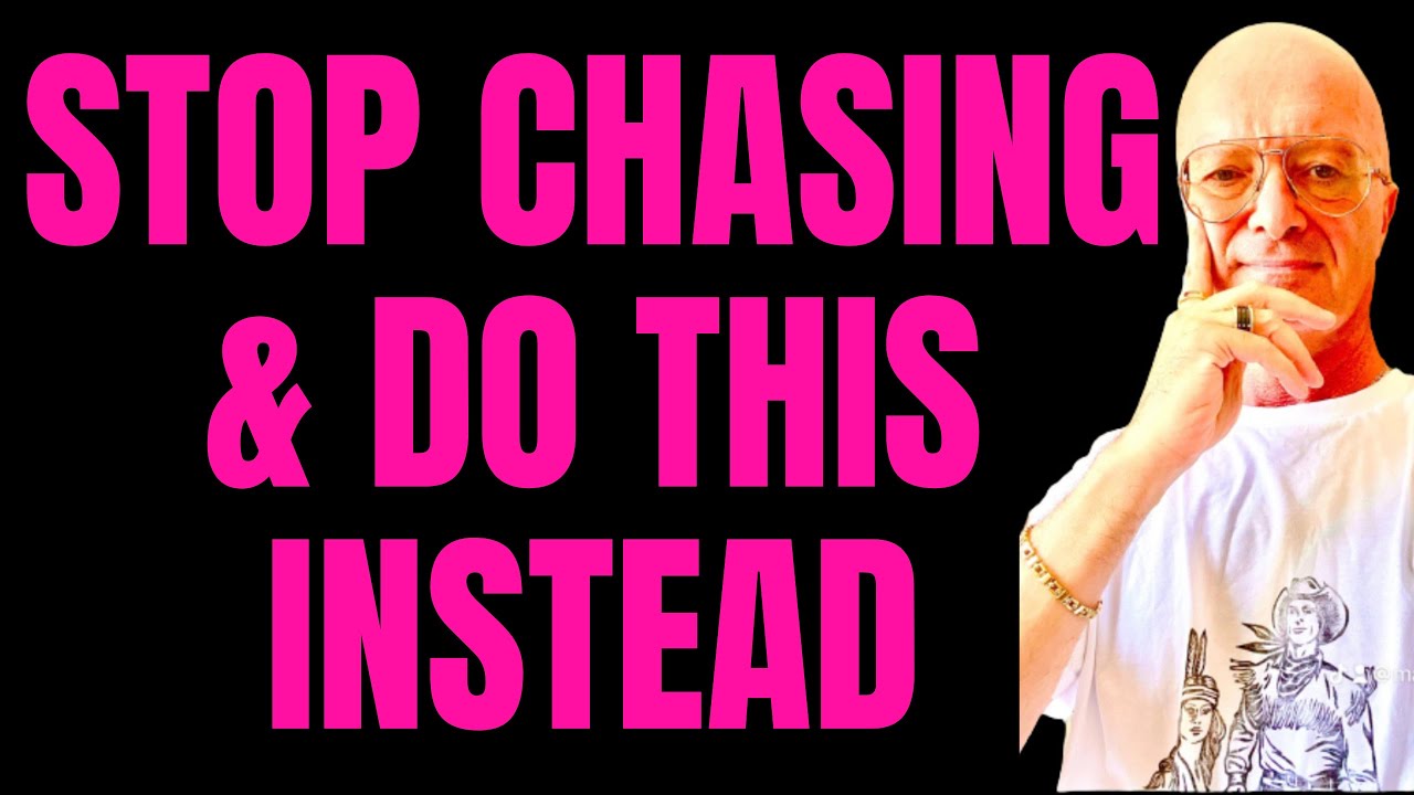 If He's Not Serious, STOP CHASING & Do This Instead - YouTube