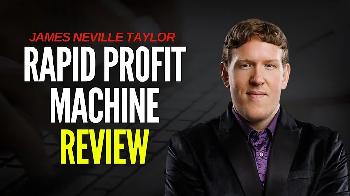 The Rapid Profit Machine Review - Who is James Neville Taylor?