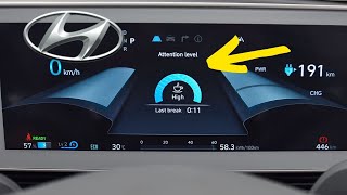 “Attention level” on dash in Hyundai – What’s This?