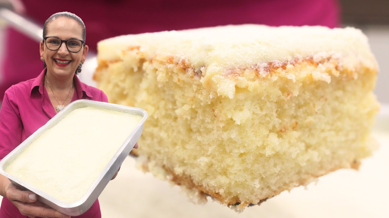 O FAMOSO BOLO DE LEITE NINHO COM CALDA QUENTE! FOFÍSSIMO, FÁCIL E DELICIOSO! - Isamara Amâncio