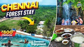 சென்னை அருகில் BEST AND BUDGET FRIENDLY FARM STAY | satin farm stay near chennai | tada falls near