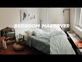 EXTREME BEDROOM MAKEOVER/TRANSFORMATION | Studio Apartment + DIY Bedroom Furniture & IKEA HACK