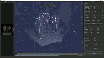 Azure Kinect Body Tracking SDK early test